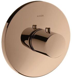Thermostat AXOR UNO2 UP Highflow 59 l/min polished red gold