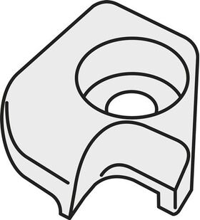 Klemme ISO UP 26 Bruttogewicht 17,8g PRAMET