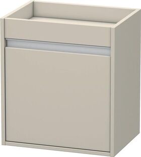 Duravit Unterschrank KETHO 360x500x550mm Anschlag links taupe