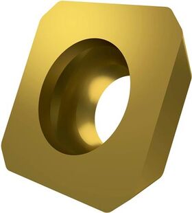 Fräswendeschneidplatte ISO SEEW 1204AFEN:M8330 D.5,5mm PVD beschichtet Gold - VPE: 10
