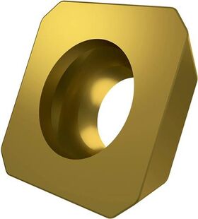 Fräswendeschneidplatte ISO SEEW 1204AFSN:M8330 D.5,5mm PVD beschichtet Gold - VPE: 10
