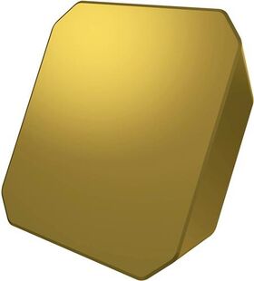 Fräswendeschneidplatte ISO SEEN 1504AFSN:M8330 Tiefe 9mm PVD beschichtet Gold - VPE: 10