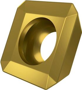 Fräswendeschneidplatte ISO SEET 1204AFSN:M8340 D.5,5mm PVD beschichtet Gold - VPE: 10