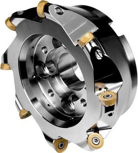 Kopier-Planfräser ISO 160C08R-SMORC16-C D.40mm m. Wendeplatte Schneid-D.160mm