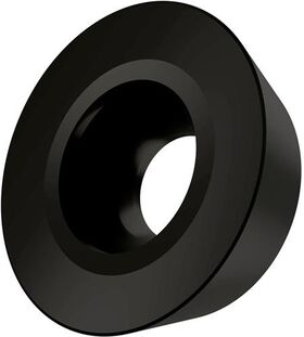 Fräswendeschneidplatte ISO RDGT 12T3MOT:M9340 D.3,9mm MT-CVD beschichtet Schwarz - VPE: 10