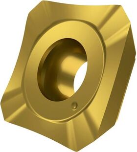 Fräswendeschneidplatte ISO SEET 1204AFEN:M8330 D.5,5mm PVD beschichtet Gold - VPE: 10