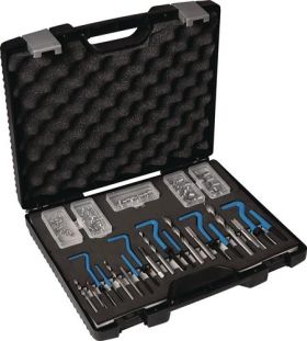Gewindereparatursortiment DIN 8140 Typ Stand.M5-M12 rostfr.STA 1,5xD TECWERK