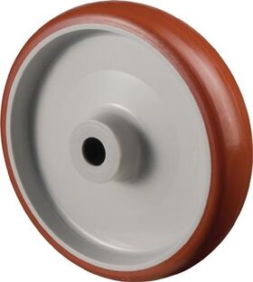 Ersatzrad D.80mm Trgf.100kg PU Achs-D.12mm Nabenl.40mm BS ROLLEN