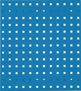 Lochplatte B450xL500mm himmelblau RASTERPLAN