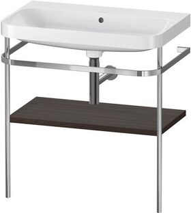 Duravit WTU HAPPY D.2 PLUS 775x490mm m Metallkon o HL NB gebürstet