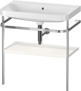 Duravit WTU HAPPY D.2 PLUS 775x490mm m Metallkon o HL we hochglanz
