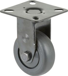 Bockrolle 75mm 60kg Gum.Kugell.60x60mm BS ROLLEN