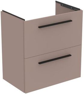 IDS Möbel-WT-Unterschrank i.life S 2 Auszüge 600x375x630mm Greige matt IDEAL STANDARD