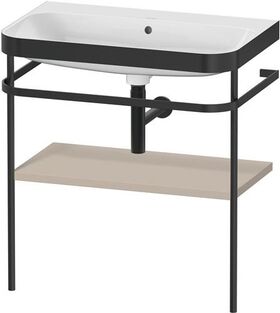 Duravit WTU HAPPY D.2 PLUS 775x490mm m Metallkon o HL ta seidenmatt