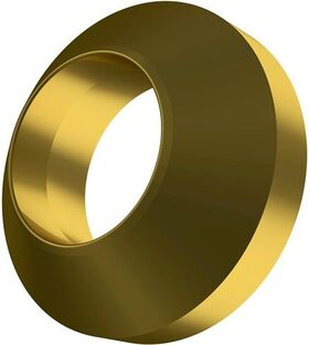 Scarfing-Schneidring ISO PSR1-R9:5040 Rohrinnen-D. 26mm MT-CVD beschichtet Gold - VPE: 10