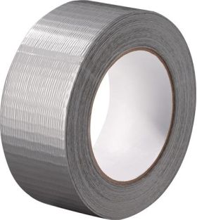 Gewebeband silber L.50m B.48mm Rl.TECWERK