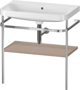 Duravit WTU HAPPY D.2 PLUS 775x490mm m Metallkon o Hahnloch leinen