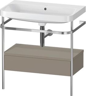 Duravit WTU HAPPY D.2 PLUS 775x490mm m Metallkon o HL Steingr sdm