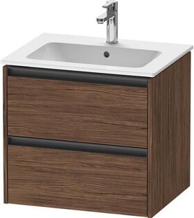 Duravit Waschtischunterbau Ketho.2 610x550x480mm nussbaum dunkel