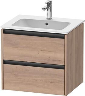 Duravit Waschtischunterbau Ketho.2 610x550x480mm graphit matt