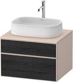 Duravit Waschtischunterbau Zencha 650x442x550mm Ei sw / ta s-matt o ES