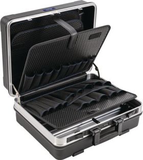 Schalenkoffer B470xT200xH365mm 34,3l ABS-Ku.Alu-Rahmen TECWERK