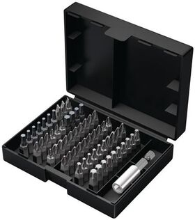 Bitsortiment Bit-Safe Classic 4 61-tlg.Schlitz/PH/PZD/TX/6Kt.WERA