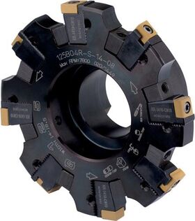 Scheibenfräser ISO 125B04R-S90CN10N18 Tiefe 25mm m. Wendeplatte Schneid-D.125mm