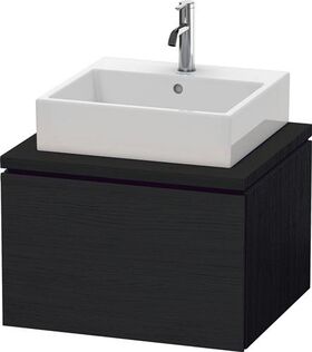 Duravit Konsolenunterschrank L-CUBE 400x620x547mm eiche schwarz
