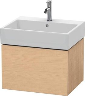 Duravit Waschtischunterbau L-CUBE 394x584x459mm eiche natur