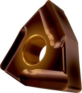 Drehwendeschneidplatte ISO WNMG 080412EL-SI:T8430 D.5,16mm PVD beschichtet - VPE: 10