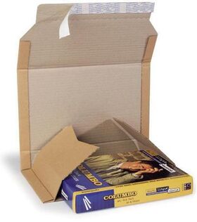 Medienverpackung Multiwell Maße 455x320x20-55mm A3 braun SK-Verschluss TRANSPAK - VPE: 25