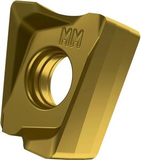 Fräswendeschneidplatte ISO LNGX 120508SR-MM:M8340 D.4,5mm PVD beschichtet Gold - VPE: 10