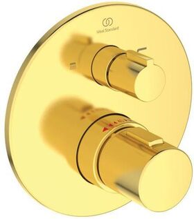 IDS Badethermostat CERATHERM T100 UP-Bausatz 2 brushed gold IDEAL STANDARD