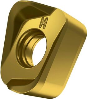 Fräswendeschneidplatte ISO LNGU 120525ER-M:M8340 D.4,5mm PVD beschichtet Gold - VPE: 10