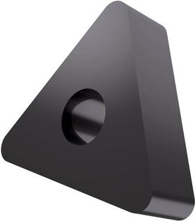 Drehwendeschneidplatte ISO TNMA 160408:T6310 Bohrungs-D. 3,81mm PVD beschichtet - VPE: 10