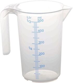 Messbecher 0,5l PP MAX4CAR
