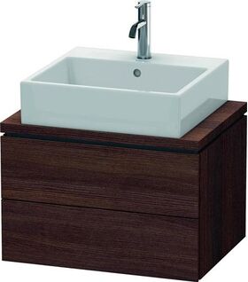 Duravit Konsolenunterschrank L-CUBE 400x620x477mm kastanie dunkel