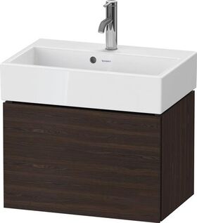 Duravit WTU Compact L-CUBE 394x584x391mm 1 Az nussbaum gebürstet