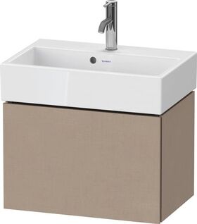 Duravit WTU Compact L-CUBE 394x584x391mm, 1 Auszug leinen