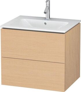 Duravit Waschtischunterbau L-CUBE 620x481x550mm eiche natur