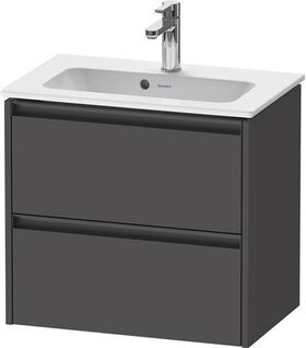 Duravit Waschtischunterbau Ketho.2 610x440x390mm graphit matt