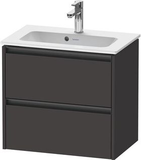 Duravit Waschtischunterbau Ketho.2 610x440x390mm graphit supermatt