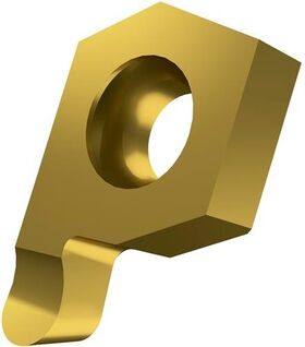 Drehwendeschneidplatte ISO X61 0602-R100 L1:6640 Tiefe 2,8mm MT-CVD beschichtet - VPE: 10