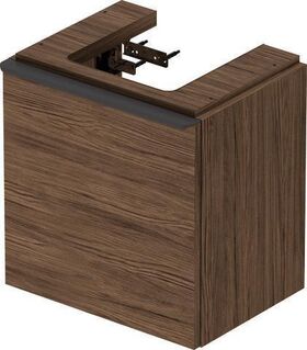 Duravit Waschtischunterbau D-NEO 440x434x322mm 1 Tür Türanschl li NB dkl