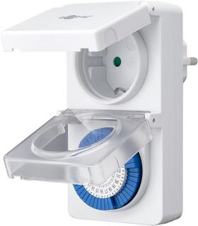 Analoge Zeitschaltuhr IP44- VPE: 1