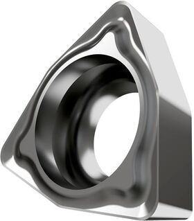 Drehwendeschneidplatte ISO WCGT 020102E-FF2:HF7 Bohrungs-D. 2,2mm PRAMET - VPE: 10