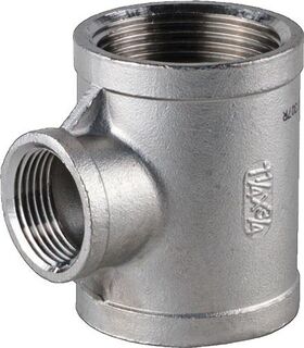 T-Stück EN 10226-1 NPS 3/4 Zoll NPS2 1/2 Zoll IG reduziert SPRINGER - VPE: 10