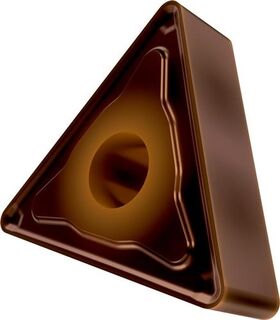 Drehwendeschneidplatte ISO TNMG 160408E-NM:T8415 D.3,81mm PVD beschichtet - VPE: 10