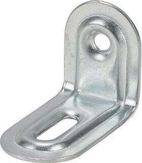 Verstellwinkel L.39x28mm B.22mm S.1mm STA roh blau verz.VORMANN - VPE: 25